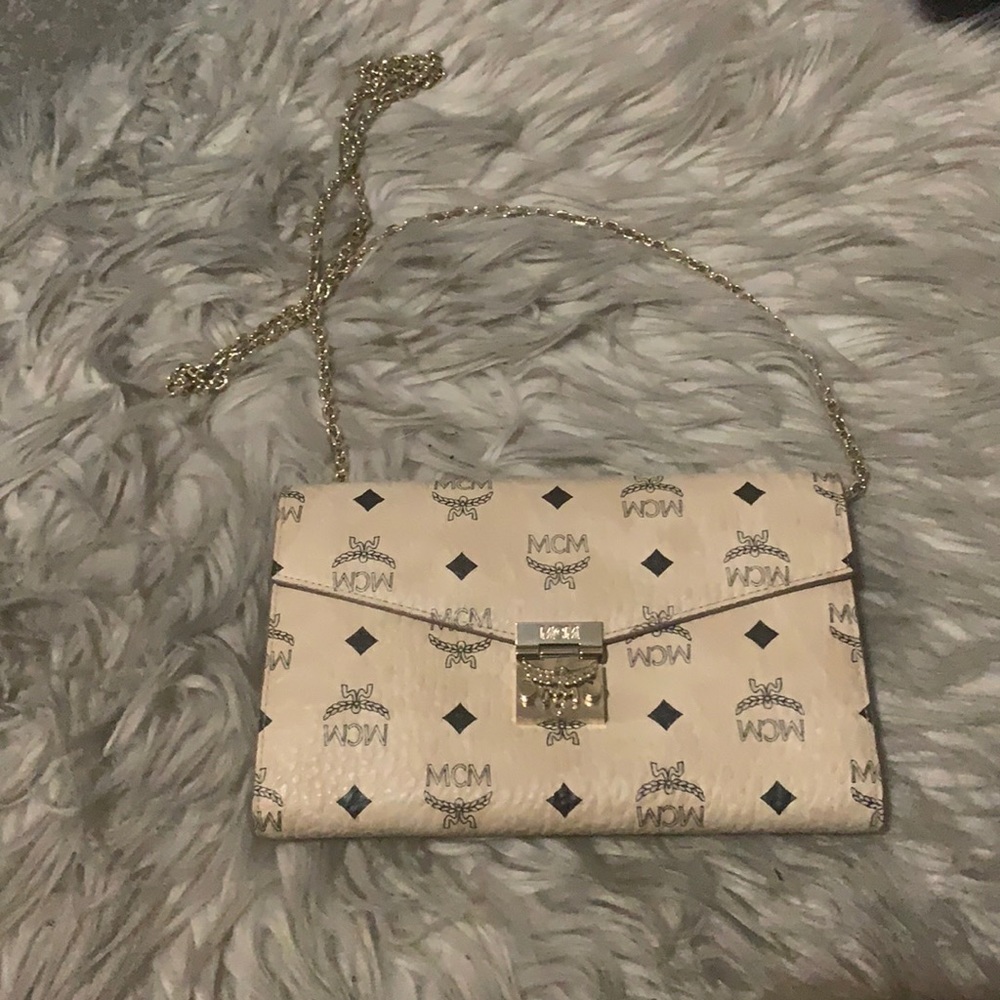 MCM Large Wallet Crossbody